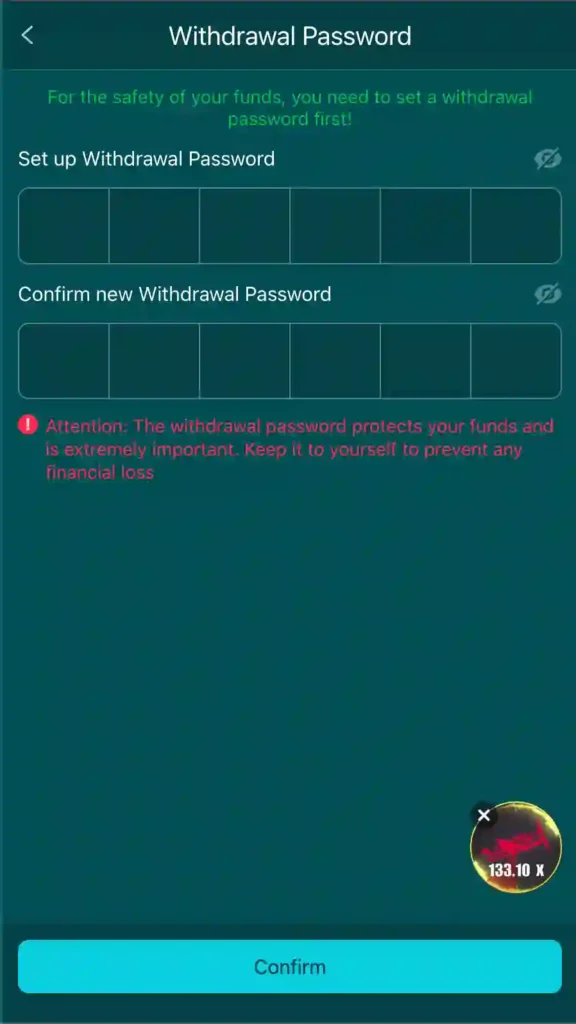 HH98 GAME WITHDRAW